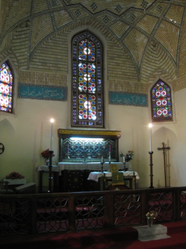 Anglican Church Shiraz, St. Simon, interior (c) MvdB